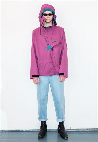 VINTAGE PURPLE JACKET / 1990S
