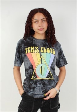 "Vintage pink Floyd tie dye graphic t shirt