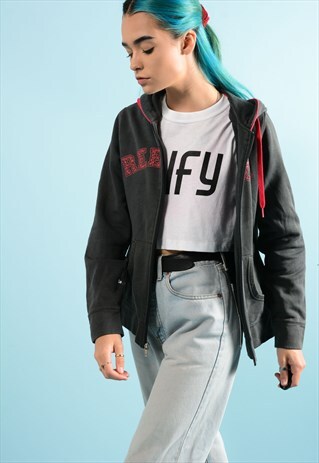 RETRO REEBOK ZIP UP HOODIE