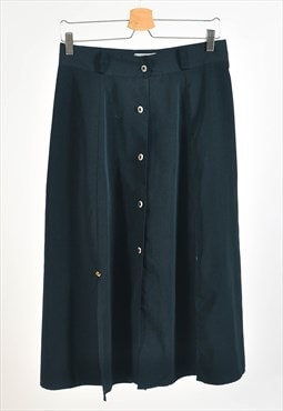 Vintage 90s midi skirt in black