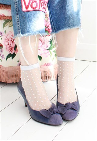 VINTAGE 80S PURPLE LEATHER BOW MIDI HEELS