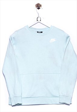 Vintage Nike  Sweatshirt Logo Print Turquoise