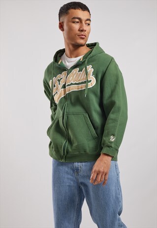 VINTAGE USF BULLS ZIP-UP HOODIE