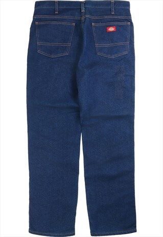 Vintage  Dickies Jeans / Pants Denim Baggy Blue 36