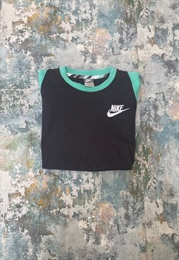 Vintage Y2K Nike Embroidered Spell Out T Shirt 