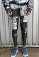 Gay grunge leggings Pride love pants punk rainbow tights 