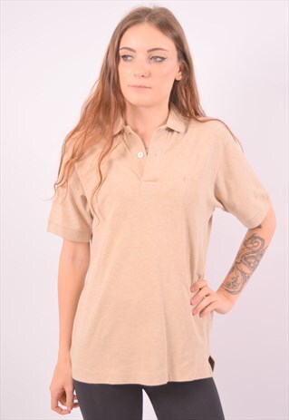 VINTAGE SERGIO TACCHINI POLO SHIRT BEIGE