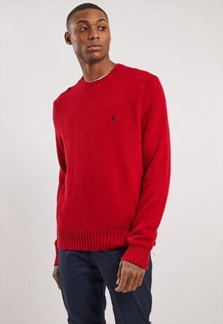 VINTAGE RALPH LAUREN KNITTED JUMPER