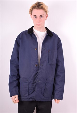 LEVI'S MENS VINTAGE JACKET XXL BLUE 90'S