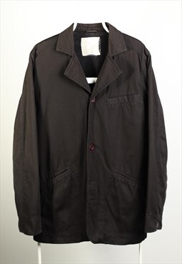 Vintage Stussy Insulated Jacket Blazer Black