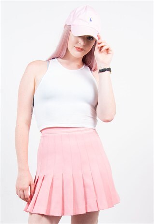 VINTAGE 90'S PINK PLEATED TENNIS SKIRT