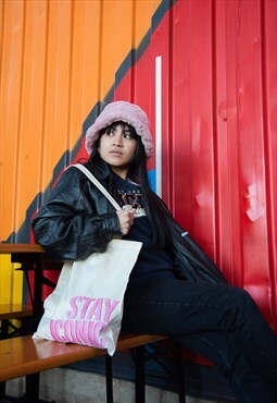 STAY ICONIC tote bag