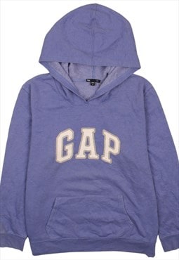 Vintage 90's Gap Hoodie Pullover Spellout Purple XLarge