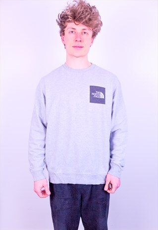 VINTAGE THE NORTH FACE SWEATSHIRT IN GREY