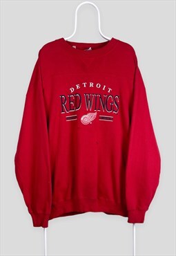 Vintage Detroit Red Wings Sweatshirt NHL Ice Hockey CSA XXL