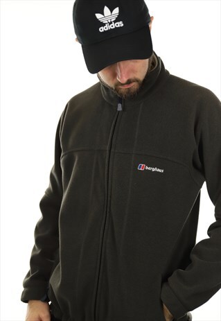 VINTAGE BERGHAUS ZIP UP FLEECE TOP