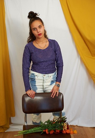 VINTAGE LONG SLEEVES TOP