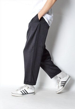 VINTAGE 90S GREYISH PURPLE PANTS