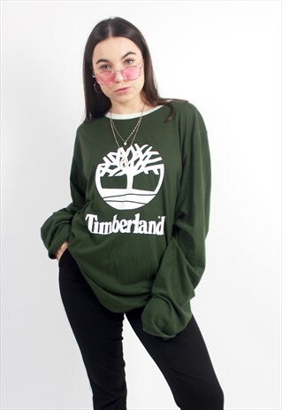 90'S RETRO GREEN & WHITE SPELL-OUT TOP