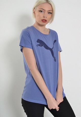VINTAGE PUMA T-SHIRT PURPLE