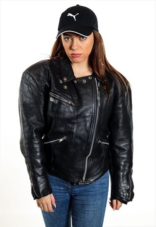 VINTAGE LEATHER JACKET J2318