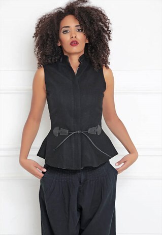 SHORT VEST/ELEGANT VEST