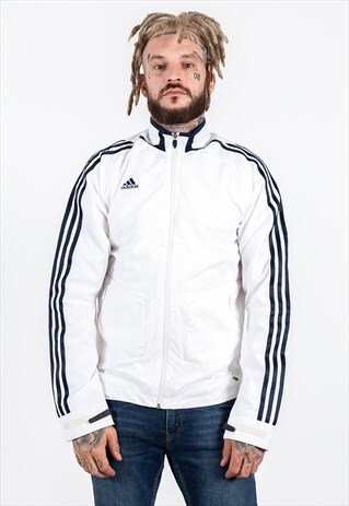 VINTAGE 80S ADIDAS WINDBREAKER JACKET / S8003