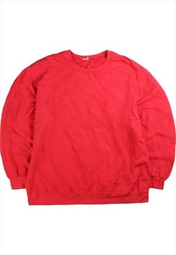 Vintage 90's Fruit of the Loom Sweatshirt Plain Heavyweight