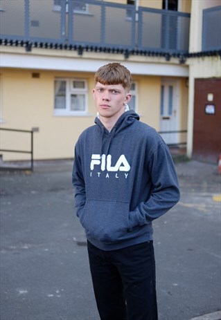 90S VINTAGE FILA SPELLOUT JUMPER