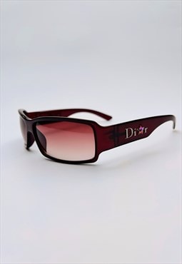 Christian Dior Sunglasses Rectangle Logo Star Shiny 1 