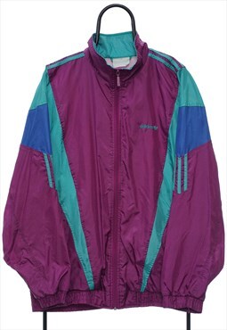 Vintage Adidas 80s Colourblock Windbreaker Jacket Mens