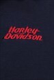 VINTAGE 90'S HARLEY DAVIDSON POLO SHIRT LONG SLEEVE BUTTON