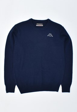 Vintage 90's Kappa Jumper Sweater Navy Blue