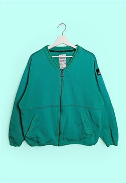 90's ADIDAS EQUIPMENT Unisex Zip-Up Sweatshirt Track Jacket