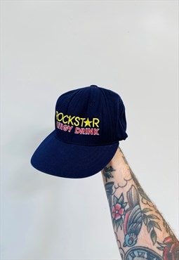 Vintage Rockstar Energy Drink Embroidered Hat Cap