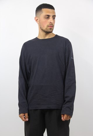 VINTAGE CALVIN KLEIN BLACK LONG SLEEVE T-SHIRT