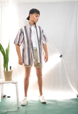 THREE COLOUR STRIPED SHIRT