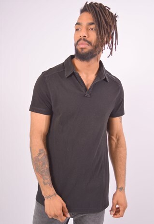 VINTAGE CALVIN KLEIN POLO SHIRT BLACK