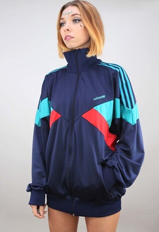 VINTAGE OVERSIZED ADIDAS TRACK TOP