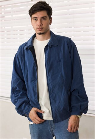 VINTAGE NAUTICA HARRINGTON JACKET LOGO 90S XXL 21.2