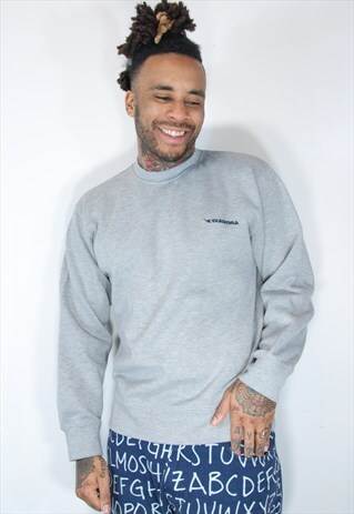 DIADORA EMBROIDED VINTAGE SWEATSHIRT