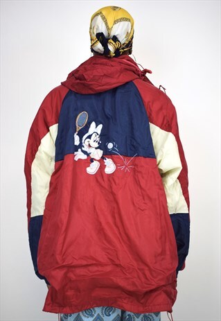 VINTAGE 90S RED BLUE MINI MOUSE JACKET