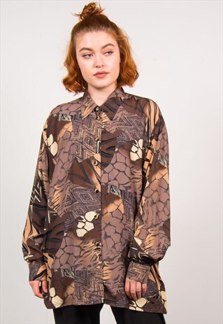 VINTAGE 90'S ABSTRACT SHIRT