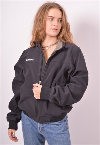 VINTAGE K-WAY OVERJACKET BLACK