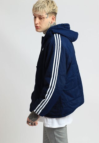 VINTAGE ADIDAS REVERSIBLE QUILTED JACKET