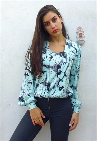 VINTAGE 80'S BLOUSE