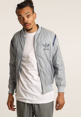 VINTAGE ADIDAS LIGHTWEIGHT VARSITY JACKET