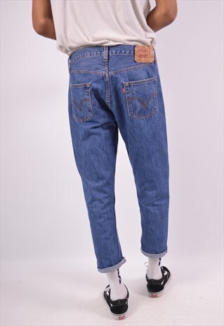 VINTAGE LEVI'S 501 JEANS SLIM BLUE