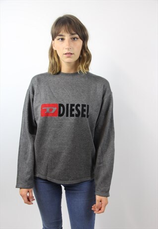VINTAGE DIESEL GREY SWEATSHIRT
