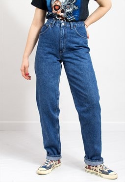 Vintage 90's mom jeans RIFLE extra long leg tapered 